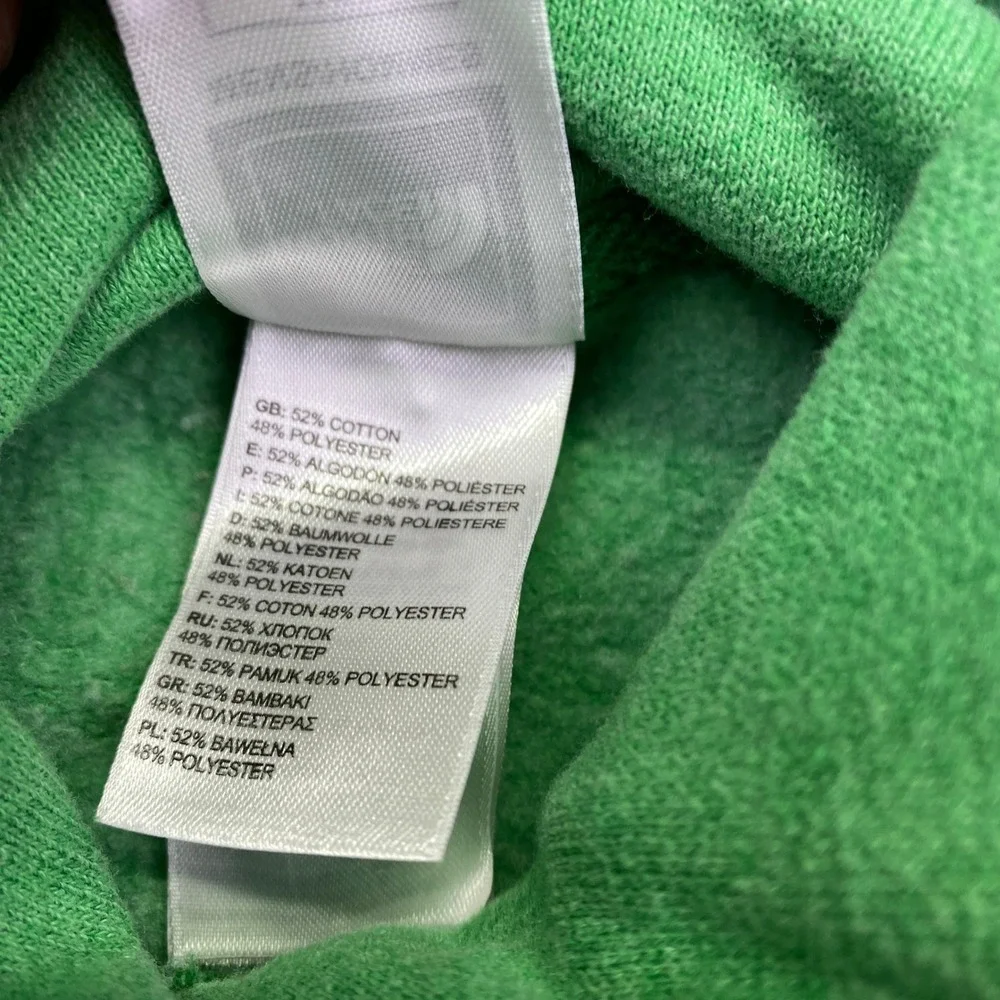 The North Face Mens Green Graphic Pullover Hoodie Sweatshirt TB5Q CHL3‎ Size M
